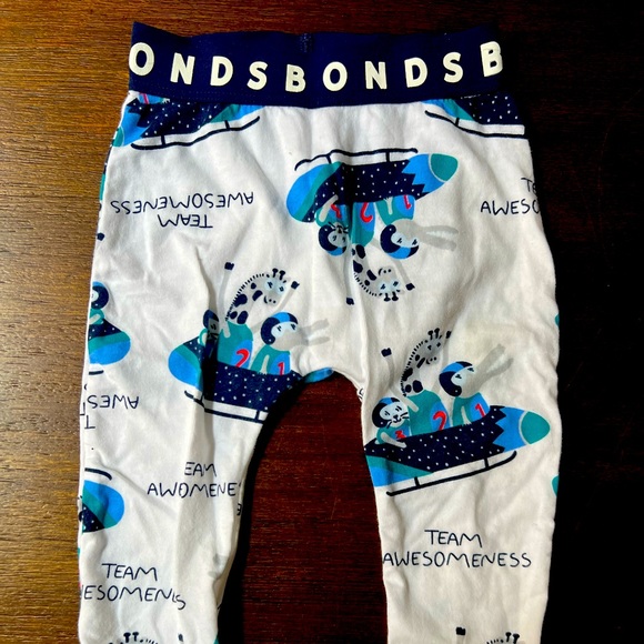 BONDS STRETCHIES Leggings 3-6 MTHS SIZE00 - Picture 1 of 4